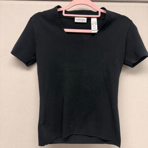 Women's Villager Black Short Sleeve Tee S